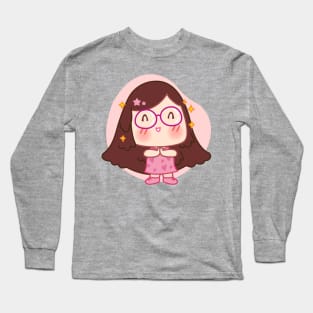 Cute girl design Long Sleeve T-Shirt